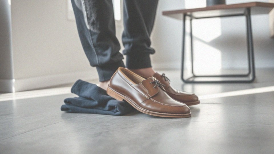 Jakie eleganckie buty można nosić z joggerami?