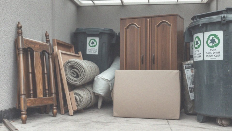 Jakie meble można oddać do punktów selektywnej zbiórki odpadów komunalnych?