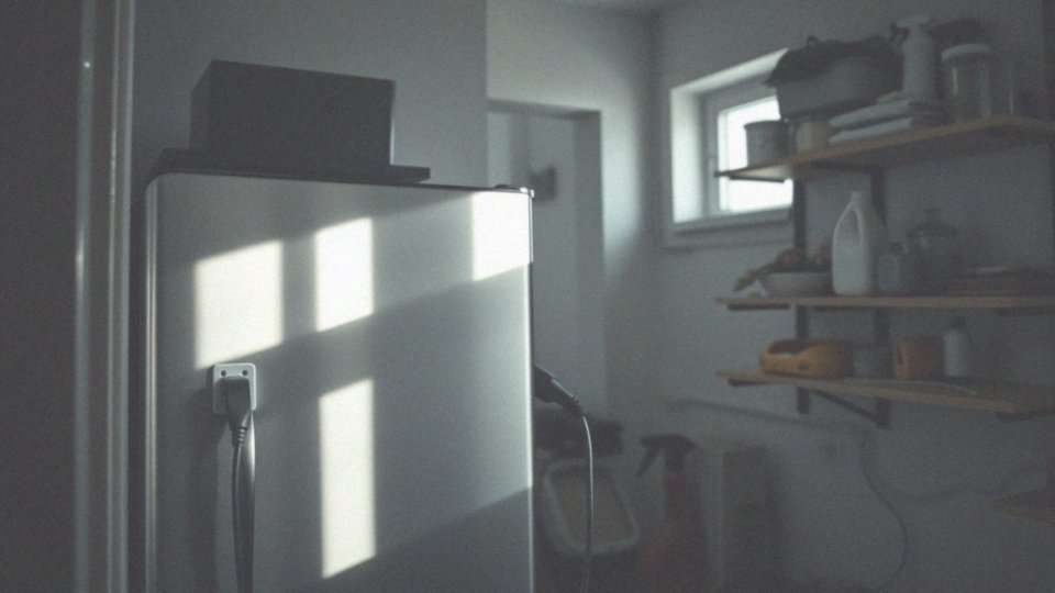 Jak prawidłowo odłączyć lodówkę przed wymianą termostatu?